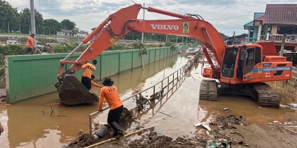 ปภ.สรุปสถานการณ์น้ำท่วมยังมี 7 จังหวัด ได้รับความเดือดร้อนแล้ว 1.5 แสนครัวเรือน