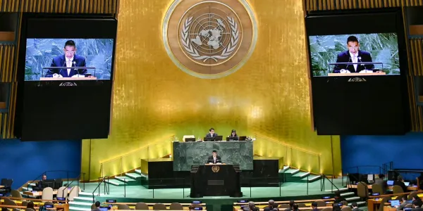 รมว.ต่างประเทศ กล่าวถ้อยแถลง UNGA ครั้งที่ 79