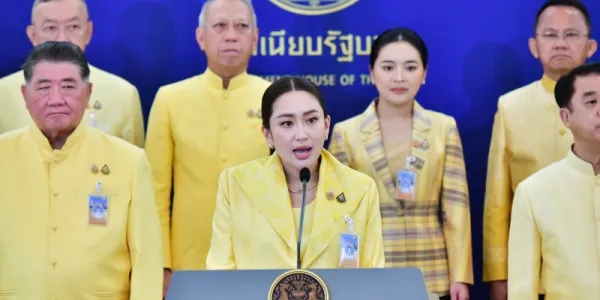 'แพทองธาร' แถลงมั่นใจประสานการทำงาน ครม. หลากหลายภาคส่วนได้ เดินหน้านโยบายเศรษฐกิจ