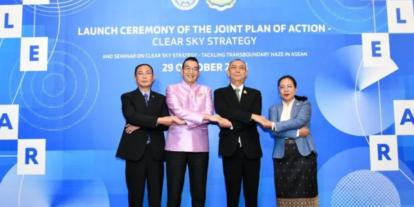 ไทย-ลาว-พม่า เปิดตัวแผนจัดการหมอกควันข้ามแดน
