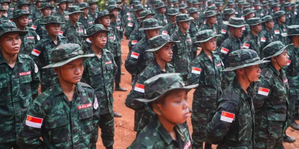 ครบรอบ 1 ปี 'ปฏิบัติการ 1027' กลุ่ม BPLA ประกาศ จะรุกคืบสู่ภาคกลางพม่า