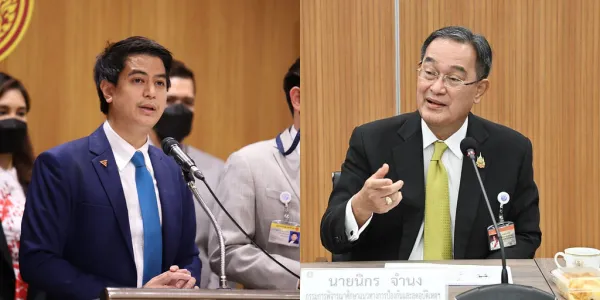 จากกรณีที่ 'นิกร' เตือน ‘พริษฐ์’ เสนอทำประชามติ 2 ครั้ง เสี่ยงพลาดตั้ง สสร. ไม่ทันรัฐบาลไม่ทันปี 2570 ด้าน ‘พริษฐ์’ แจงความพยายามทำประชามติ 2 ครั้งไม่ทำให้ช้า มีแต่ ‘เท่าทุน’ และแก้ รธน.ได้เร็วขึ้น 