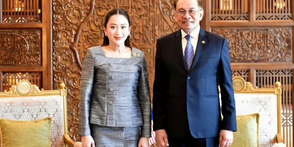 ประชุมผู้นำไทยมาเลเซีย 'แพทองธาร-อันวาร์ อิบราฮิม' ร่วมกันยืนยันศักยภาพความร่วมมือ