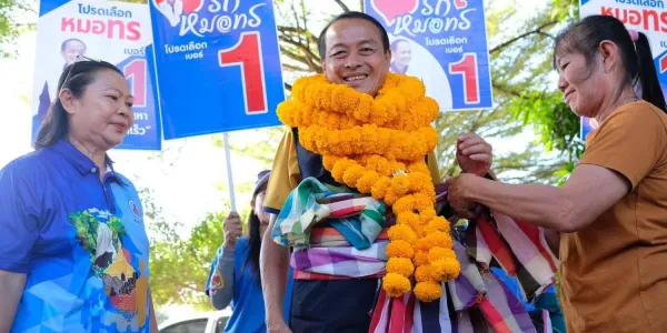 ผลนับคะแนนไม่เป็นทางการ 'สุนทร รัตนากร' ชนะเลือกตั้งนายก อบจ.กำแพงเพชร
