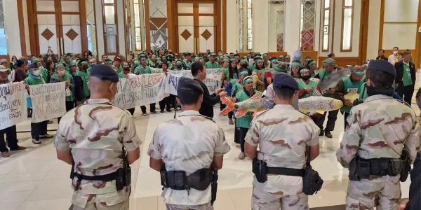 ภาคประชาสังคมแถลงถูก สทนช.สกัดไม่เข้าร่วม-จัดเวทีให้ข้อมูลคู่ขนาน ‘โครงการสร้างเขื่อนสานะคาม’ แม่น้ำโขง เตรียมค้านการสร้างเขื่อนบนแม่น้ำโขงต่อ ด้าน สทนช.แจงกังวลเสียภาพลักษณ์ ฝั่งนักวิชาการมองรายงานศึกษาผลกระทบยังไม่ครบถ้วน 