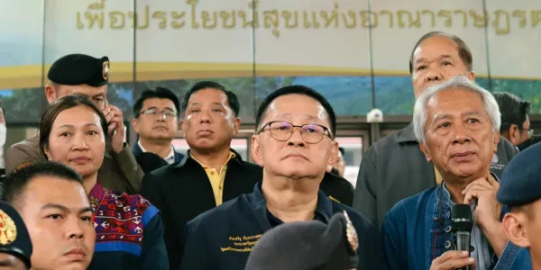 รองนายกรับข้อเสนอสมัชชาชุมชนคนอยู่กับป่า - ผู้ชุมนุมปักหลักรอมติ ครม. พร้อมยกระดับหากถูกเบี้ยว