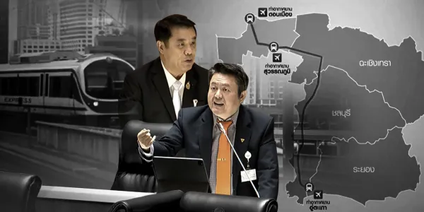 'สุรเชษฐ์' สับแก้สัญญา 'รถไฟความเร็วสูง-ทางด่วน' เอื้อทุนใหญ่ 'สุริยะ' แจงรัฐได้ประโยชน์กว่า