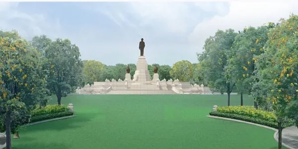 เว็บหน่วยราชการในพระองค์เปิดแบบจำลองอุทยานเฉลิมพระเกียรติ ร.9 จาก 'สนามม้านางเลิ้ง' เดิม