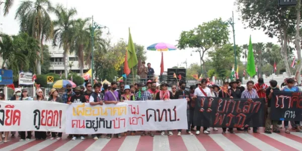 ภาคประชาชนถูกออกหมายเรียก หลังชุมนุมที่ทำเนียบ เรียกร้องแก้กฎหมายป่าอนุรักษ์