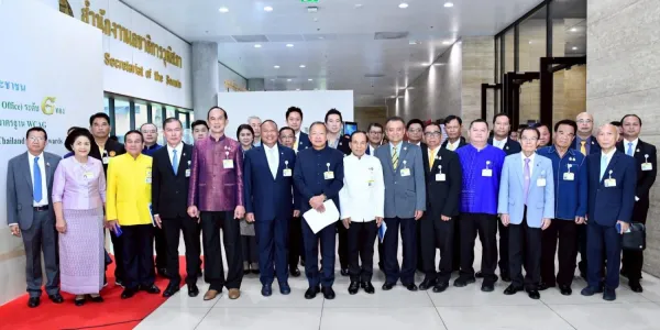 สว.แถลงเรียกร้อง ครม.นัดประชุมร่วม สส.-สว. ถกข้อพิพาทชายแดนไทย-กัมพูชา