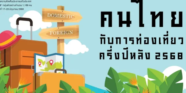 'สวนดุสิตโพล' ระบุคนส่วนใหญ่ ไม่เชื่อมั่นการส่งเสริมการท่องเที่ยวของรัฐบาลชุดปัจจุบัน