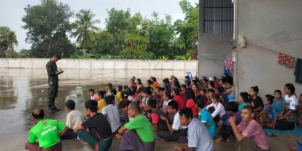 กะเหรี่ยง KNLA โจมตีฐานทิบาโบ มีผู้อพยพเข้าไทยเพิ่มเป็น 509 คน