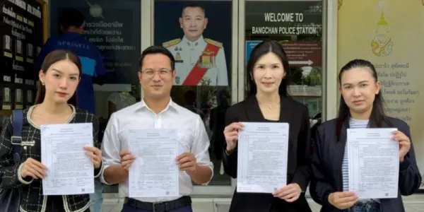 ทีม สก.เพื่อไทย แจ้งความ 'รักชนก ศรีนอก' หมิ่นประมาท