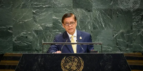 'อนุทิน' ระบุ รมว.ต่างประเทศ ทำหน้าที่อย่างดีบนเวที UNGA ปกป้องศักดิ์ศรีของไทย