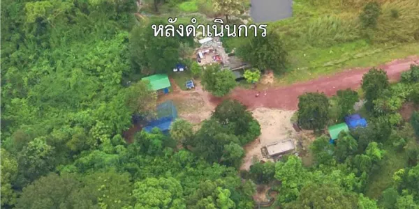 กองทัพเรือเข้าเคลียร์พื้นที่บ้านชำราก ผลักดันกำลังฝ่ายตรงข้าม-รื้อถอนสิ่งปลูกสร้าง