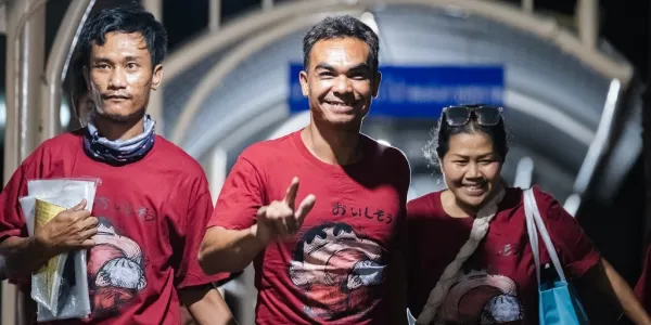 ปล่อยตัว ‘แดง ชินจัง’ ศาลยกฟ้องหมด 5 คดีเหตุระเบิดชุมนุม กปปส. หลังโดนขัง 415 วัน 