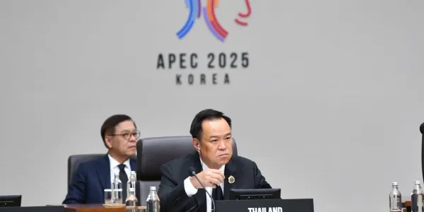 'อนุทิน' ร่วมการประชุมผู้นำเขตเศรษฐกิจเอเปค รอบที่ 2 ชู 3 แนวทางเสริมศักยภาพเอเปค