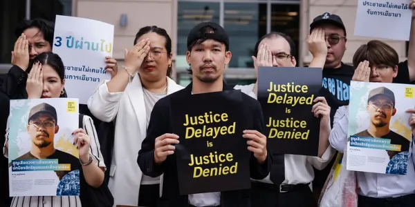 'แอมเนสตี้-พายุ บุญโสภณ' เรียกร้องสอบสวนอิสระเหตุสลายการชุมนุม 'ราษฎรหยุด APEC 2022'