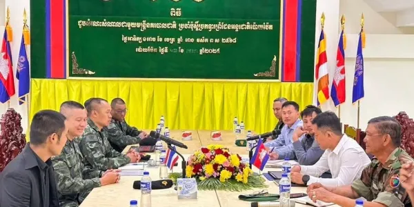 ไทย-กัมพูชาเดินหน้าปักหมุดชั่วคราว 277 จุด ระหว่างหลักเขตแดนที่ 42-43 