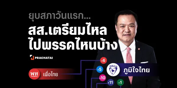 ยุบสภาวันแรก สส.เตรียมไหลไปพรรคไหนบ้าง