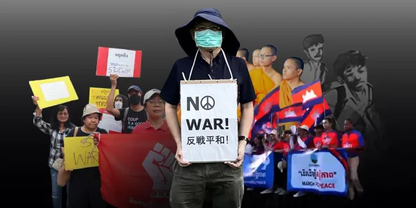 คนไทย-กัมพูชาส่งเสียง “ไม่เอาสงคราม” ท่ามกลางคลื่นชาตินิยม