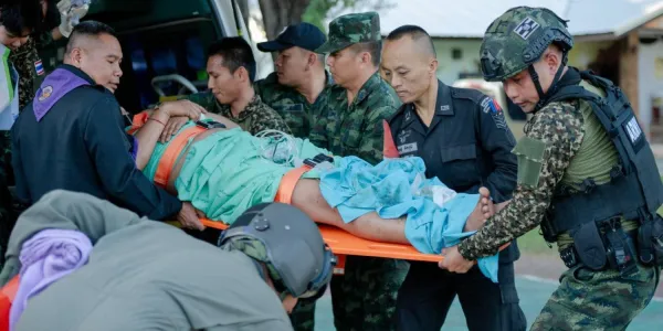 ทบ.โต้คำแถลงกัมพูชาอ้างไม่ได้ยิงเข้ามา ชี้หลักฐานชัดเจนฝ่ายกัมพูชาเปิดฉากยิง