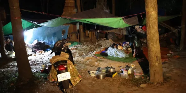 10 ธ.ค. ทางการกัมพูชาระบุมีพลเรือนเสียชีวิตแล้ว 9 ราย อพยพกว่า 127,133 คน