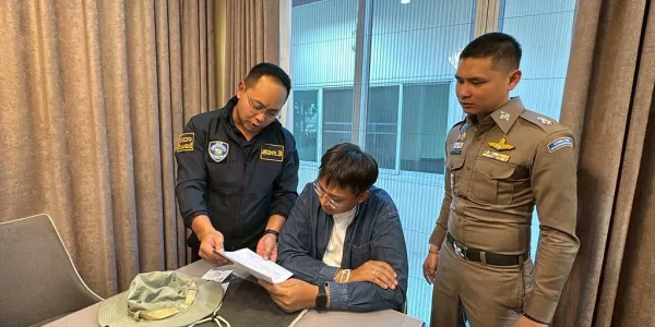 ตำรวจไซเบอร์ แถลงผลการจับกุม ผู้สมัคร สส. ปชน. จากการสืบสวนพยานและหลักฐานเส้นการเงิน เชื่อเป็นผู้ชักชวนและได้ผลประโยชน์เว็บพนันออนไลน์ 'nakarin789' ยืนยันไม่มีการกลั่นแกล้งทางการเมือง และยังไม่พบเงินโยงเข้าพรรคการเมืองใด ด้านตัว 'รัชต์พงศ์' ยังคงปฏิเสธทุกข้อกล่าวหา 