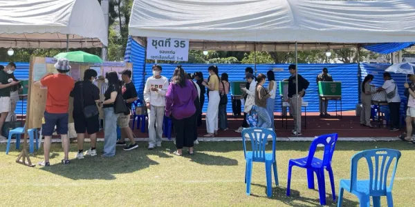 ‘สามชาย’ ชี้ปัญหาเลือกตั้งล่วงหน้า  สะท้อนปัญหา กกต. ที่มาตาม รธน.60
