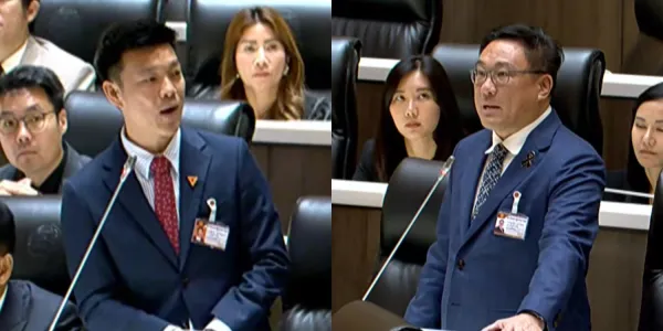 'ณัฐพงษ์' ชี้รัฐบาลอนุทินรักษาดุลอำนาจแต่ประชาชนไม่รู้สึกมั่นคง แวะตี พท.ขายวิญญาณ