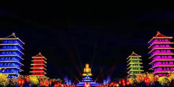 ภาพ พระพุทธรูปและเจดีย์ที่วัดฝอกวงซานในไต้หวัน