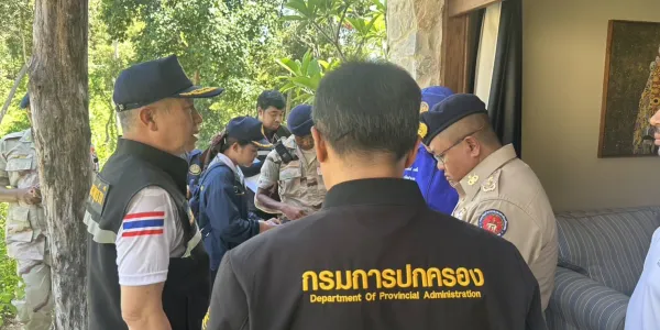 ฝ่ายปกครองบุกจับ 2 โรงแรมบนเกาะพะงัน เข้าข่ายทุนนอมินีต่างชาติ