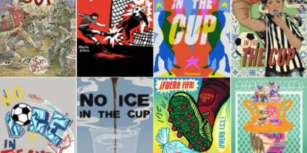 ฟุตบอลโลก 2026: ศิลปินสหรัฐฯ รวมตัวทำโปสเตอร์ "No ICE in the Cup"