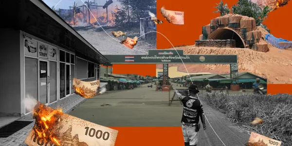 ราคาจ่ายของ ‘การปิดด่าน’ กัมพูชา  สำรวจ ‘ความตาย’ ทางเศรษฐกิจสระแก้ว   เสียงเชียร์ที่ไร้มาตรการรองรับ ไร้การเหลียวแล