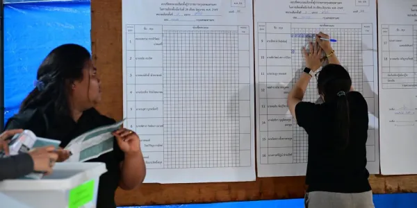 ปลัด กทม. แถลงแล้ว ผลเลือกตั้งผู้ว่าฯ กทม. อย่างไม่เป็นทางการ หลังนับไปแล้ว 90% ชัชชาติ สิทธิพันธุ์ ได้คะแนนอันดับ 1 ที่ 1,444,914 คะแนน สถิติคนกรุงใช้สิทธิ 2.2 ล้านคน ส่วน 'อนุทิน' โพสต์ยินดี พร้อมร่วมมือกับผู้ว่าฯ เพื่อ กทม.