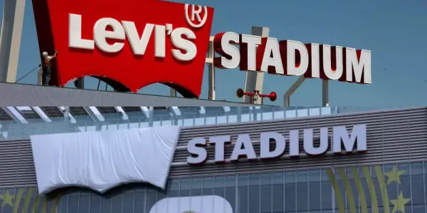 ฟุตบอลโลก 2026: Levi's ใช้ผ้าคลุมโลโก้ หลบกฎ clean stadium กลายเป็นไวรัลโดยไม่ต้องจ่ายให้ FIFA สักดอลลาร์