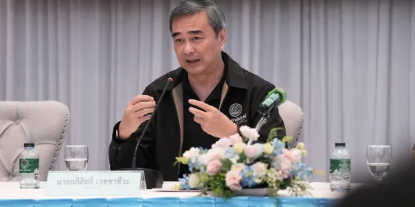 'อภิสิทธิ์' ชง 'Southern Connect' กางแผนสำรองสู้ 'แลนด์บริดจ์'