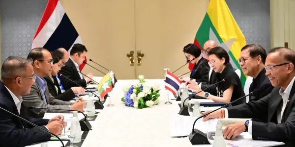 รมว.ต่างประเทศไทย-พม่า หารือความมั่นคงชายแดน-สิ่งแวดล้อม-เศรษฐกิจ
