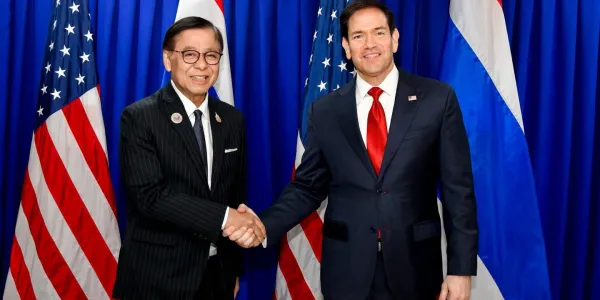 รมว.ต่างประเทศ ไทย-สหรัฐฯ ถกความร่วมมือแก้ปัญหาหลอกลวงออนไลน์ ติดตามสถานการณ์ไทย-กัมพูชา